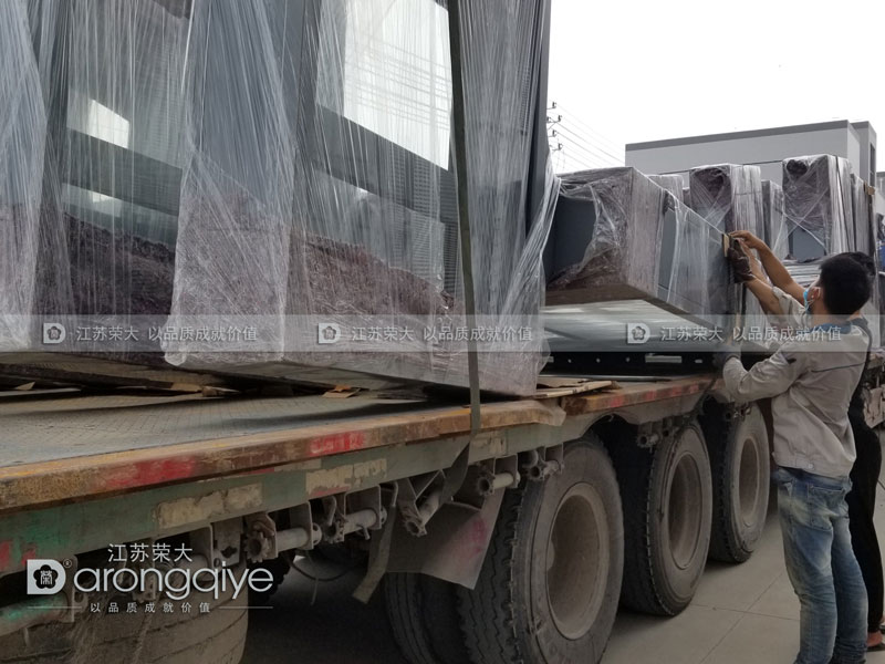 鄭州第二批公交候車亭配套側牌發貨案例