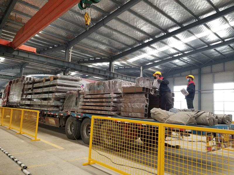 榮大候車亭廠家第四批發往河南候車亭記錄