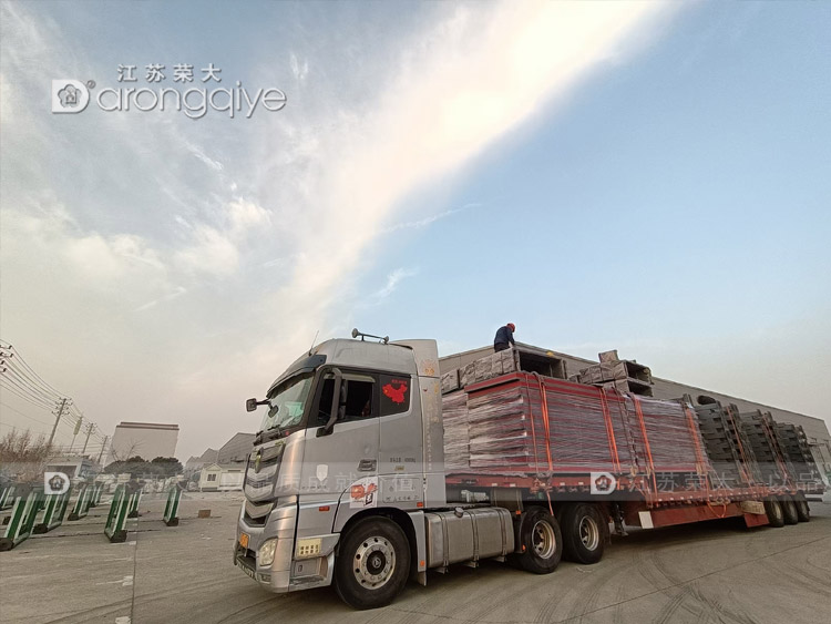 山西仿古公交車站臺第二批發貨案例